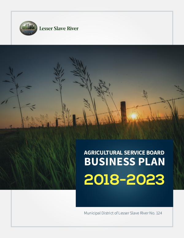 Lesser Slave River ASB Business Plan 2018 - 2023 ASB_Business_Plan_2018