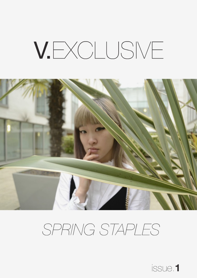 V.EXCLUSIVE - SPRING STAPLES V.Exclusive: Spring Staples