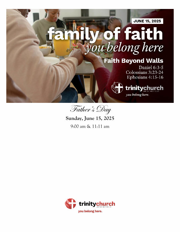 ORDER OF WORSHIP June 15, 2025