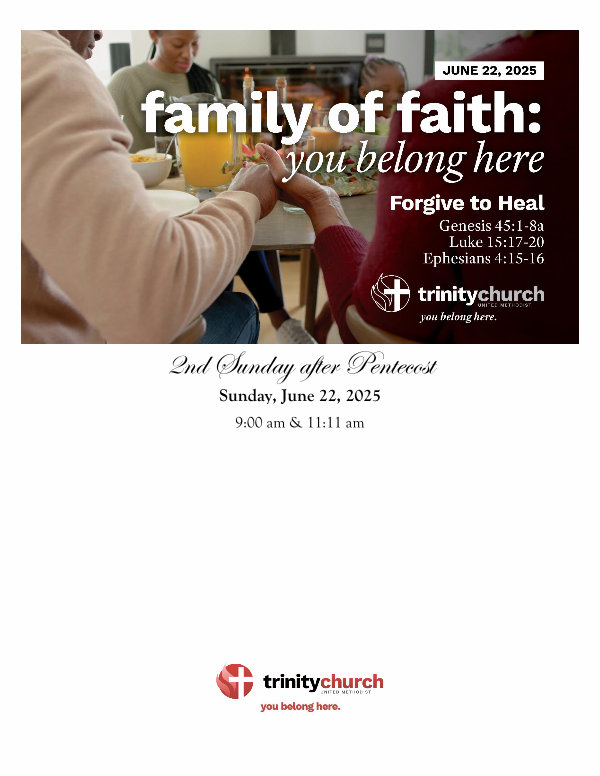 ORDER OF WORSHIP June 22, 2025