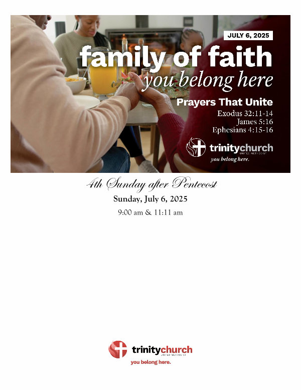 ORDER OF WORSHIP July 6, 2025