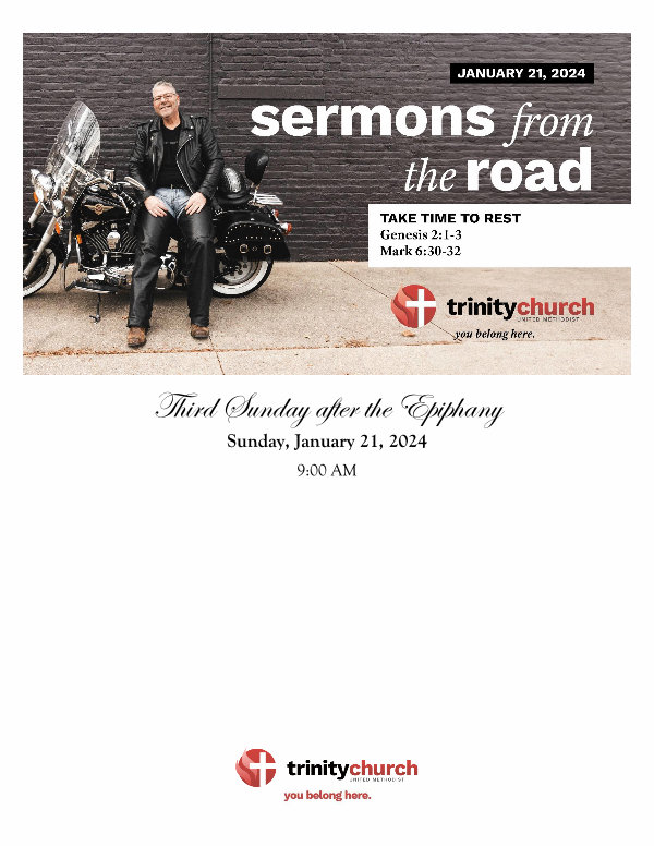 ORDER OF WORSHIP | Looking Back January 25, 2026