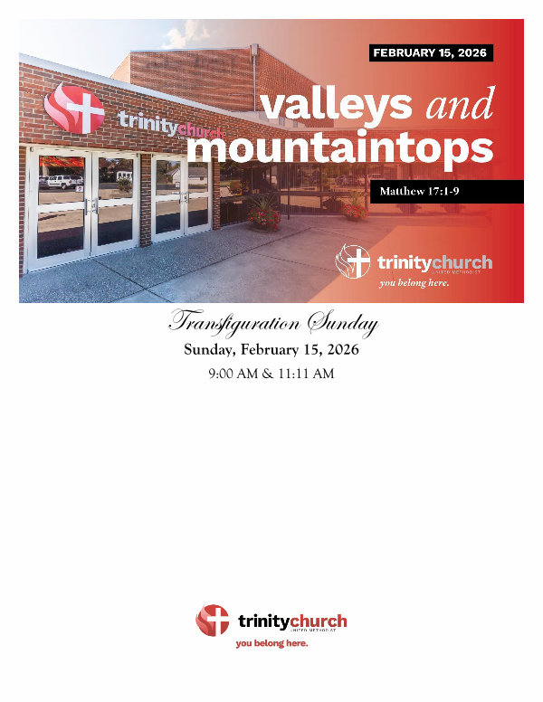 ORDER OF WORSHIP February 15, 2026