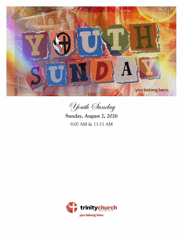 ORDER OF WORSHIP August 2, 2026