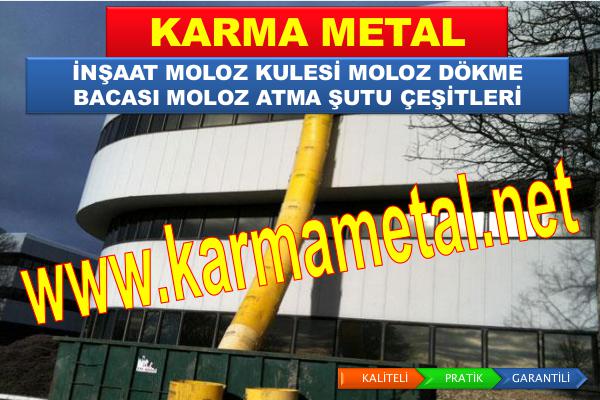 KARMA METAL Moloz Atma Bosaltma Kulesi Moloz Sutu Moloz Bacasi moloz atma bacasi kulesi sutu