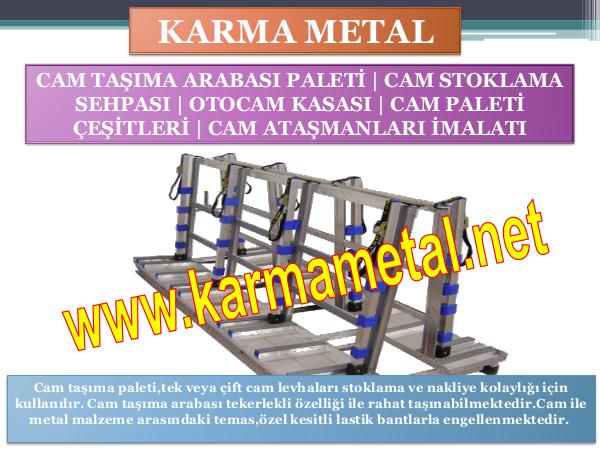 KARMA METAL cam levha tasima arabasi paleti camci arabasi sehpasi cam levha tasima arabasi