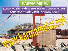 KARMA METAL-Kule vinc forklift yuk tasima paleti imalati