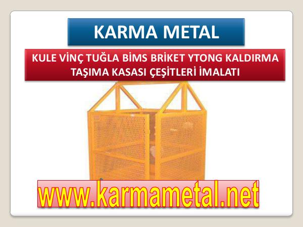 KARMA METAL kule vinc bims briket ytong malzeme sepeti santiye-kaldirma-ekipmanlari