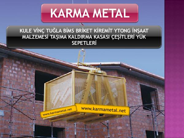 KARMA METAL yuk tasima kasasi sepeti cesitleri ekipmanlari imalati santiye-yuk-kasasi