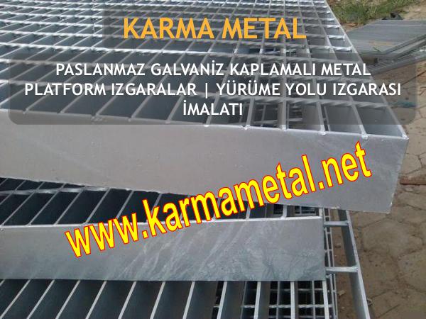 KARMA METAL paslanmaz metal izgara petek izgaralar yurume yolu galvaniz kaplama