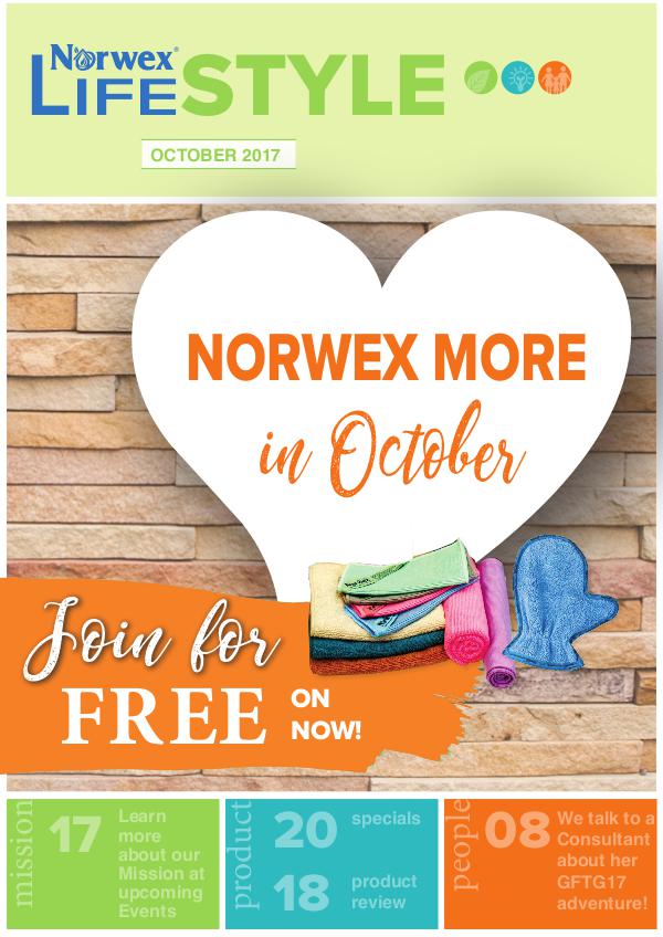 Norwex AUS NZ LifeStyle Magazine October Life Style 2017