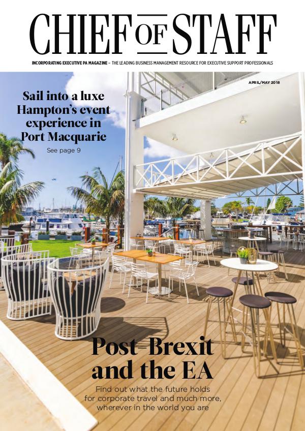 Executive PA Australasia April May 2018