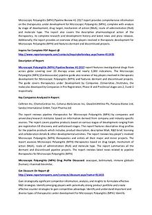 Microscopic Polyangiitis (MPA) Pipeline Research H1 2017