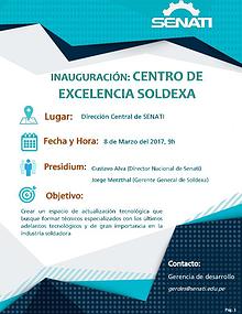 Inauguración Centro de Excelencia SOLDEXA