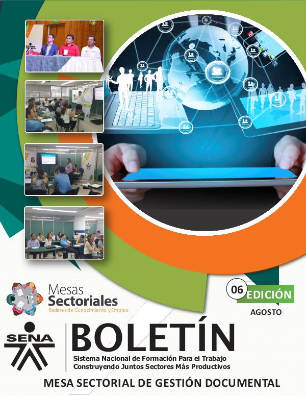 Boletín Numero 6 - Mesa Sectorial de Gestión Documental Boletin N° 6 (1)