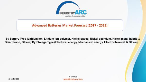 Advanced Batteries Market Predicts North America to Retain Its Leade Switching Power Supply Market%0D%0A