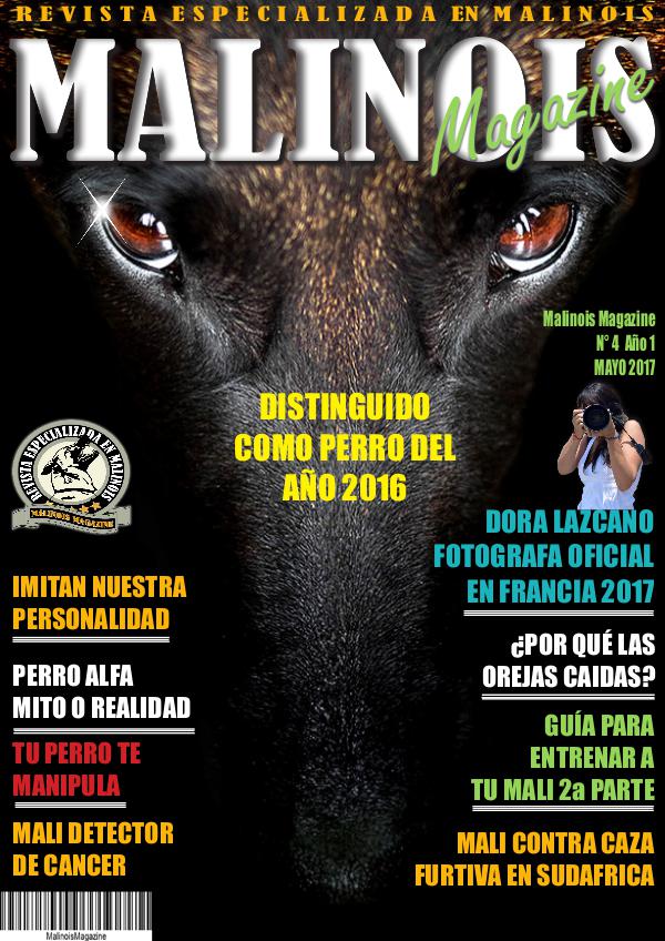 MALINOIS MAGAZINE N° 4 MAYO 2017