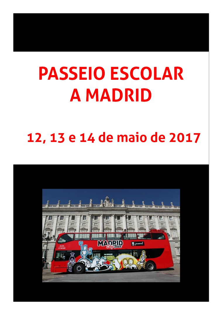 Passeio Escolar a Madrid Espanhol