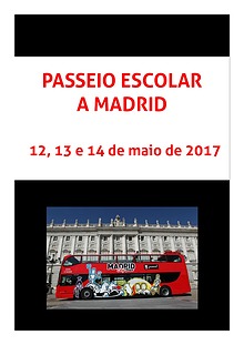 Passeio Escolar a Madrid