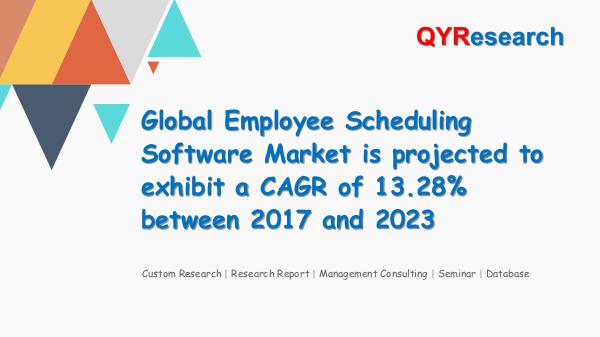 QYR Market Research Global Employee Scheduling Software Market