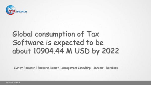 QYR Market Research Global Tax Software Market Research