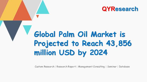 QYR Market Research Global Palm Oil Market Research