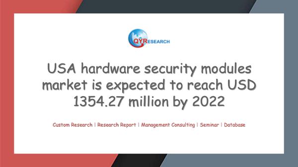 QYR Market Research USA hardware security modules market research