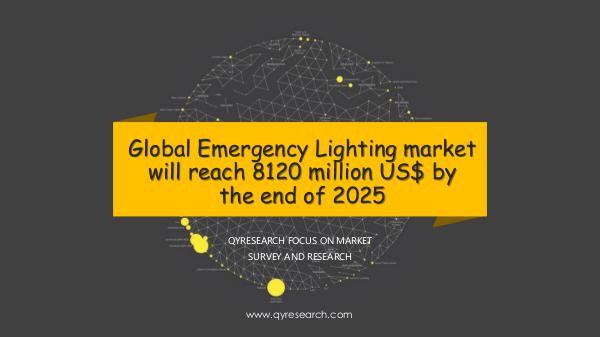 QYR Market Research Global Emergency Lighting market research