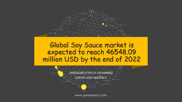 QYR Market Research Global Soy Sauce market research