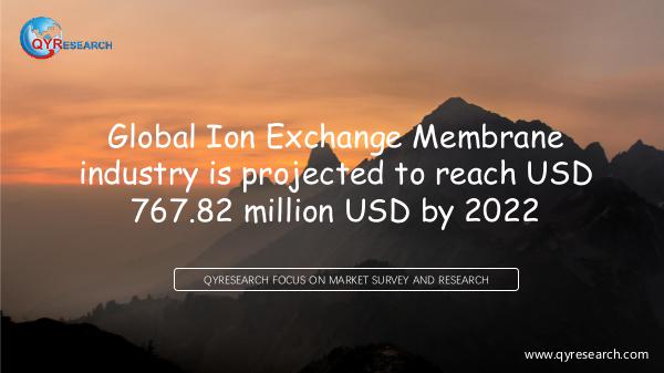 QYR Market Research Global Ion Exchange Membrane market research