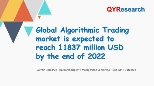 QYR Market Research Global Algorithmic Trading market research