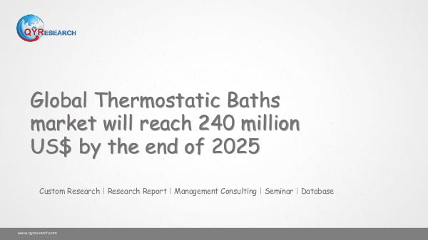 Global Thermostatic Baths market research