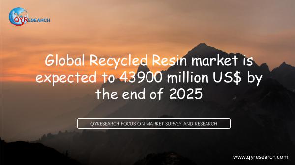 Global Recycled Resin market research