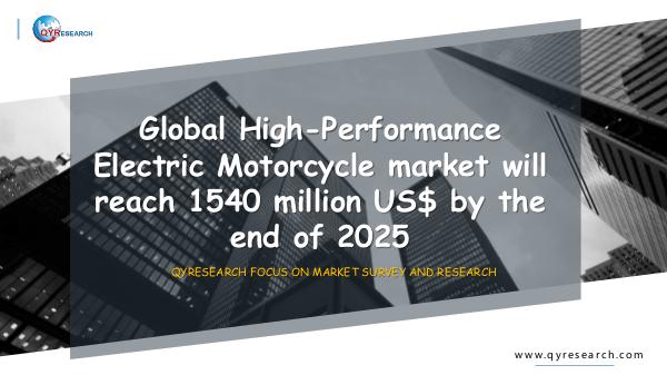 QYR Market Research Global High-Performance Electric Motorcycle market