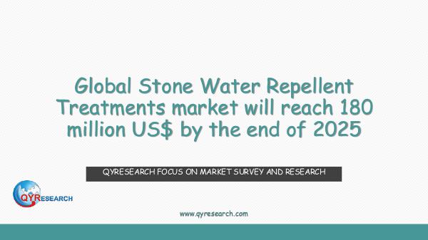 QYR Market Research Global Stone Water Repellent Treatments market