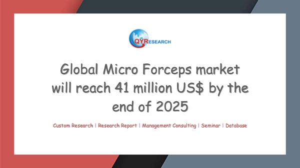 Global Micro Forceps market research