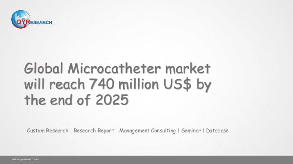 QYR Market Research Global Microcatheter market research