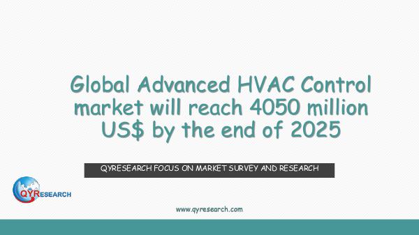 QYR Market Research Global Advanced HVAC Control market research