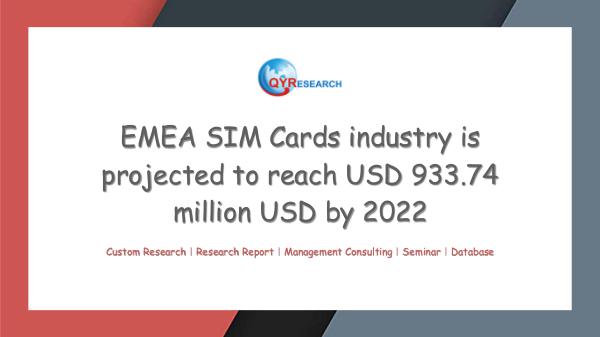 QYR Market Research EMEA SIM Cards industry research