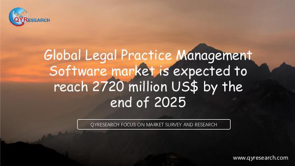 QYR Market Research Global Legal Practice Management Software market