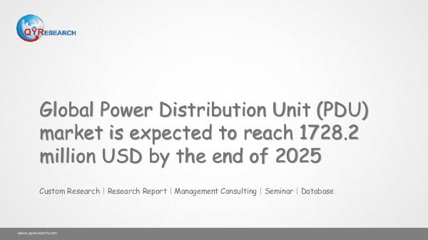 QYR Market Research Global Power Distribution Unit (PDU) market