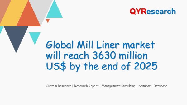 QYR Market Research Global Mill Liner market research