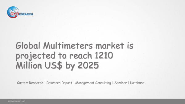 Global Multimeters market research