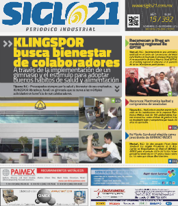 Siglo 21 Periódico Industrial 392