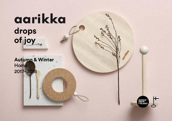 Aarikka syksy 2017 Aarikka_Home_Catalog_FW17-18_29.6.17_lowres