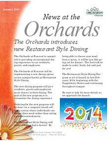 The Orchards Newsletter