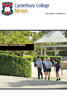 Canterbury College Newsletters