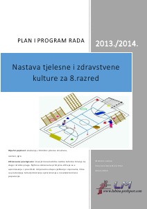 Volleyball and school program Plan i program rada za 8. razreda