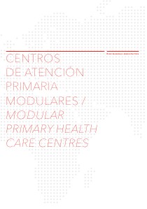 CENTROS DE ATENCIÓN PRIMARIA MODULARES. ESP-ING