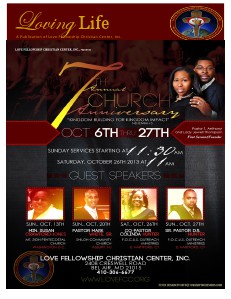 LOVING LIFE... A Publication of Love Fellowship Christian Center, Inc. OCT/NOV 4.1